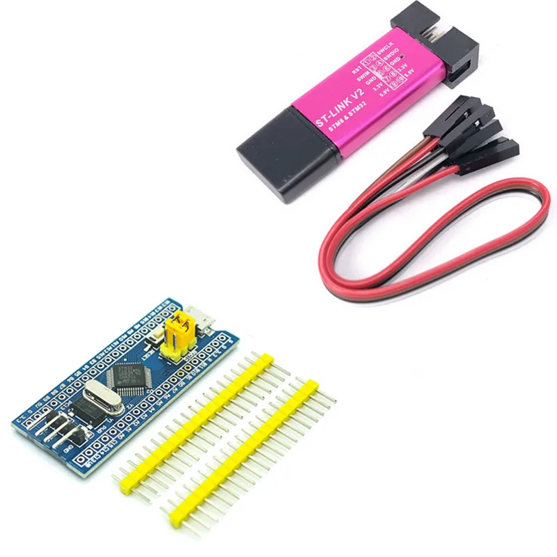 STM32F401 STM32F411 Разработочная плата V3.0 STM32F401CCU6 STM32F411CEU6 STM32F4 Обучение ST-LINK V2 STM32F103C8T6 ОЗУ.