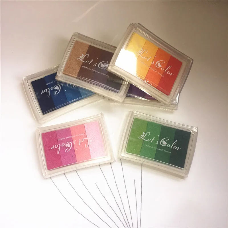 Градиентная цветная чернильная подкладка оригинальное масло сделай сам для