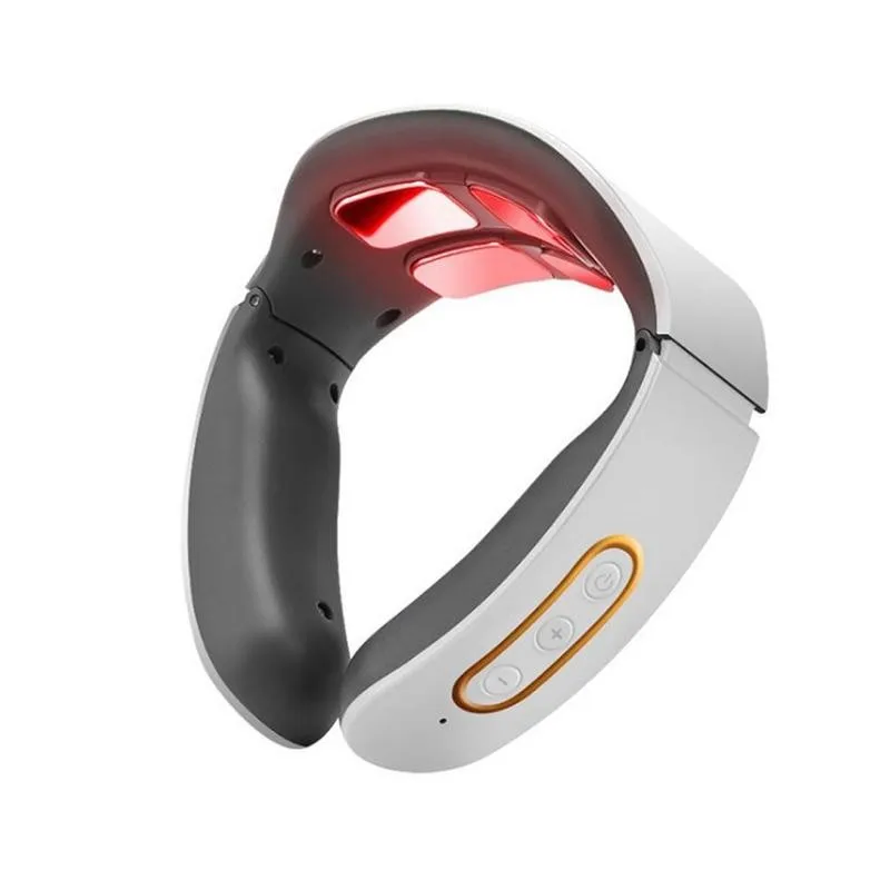 

Cervical Massager Infrared Heating Remote Control Voice Relief Pain Relief Usb Massage Health Pain Tool Tools Charging Neck F4D8