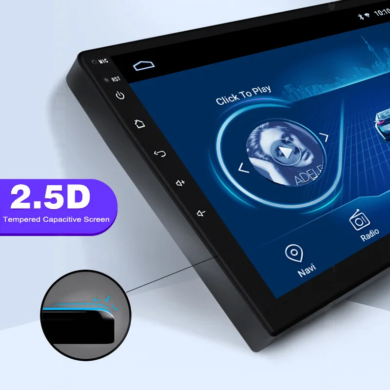 Горячая Распродажа 9 дюймов 2.5D закаленный HD мультисенсорный экран Android 8 1 NAVI для