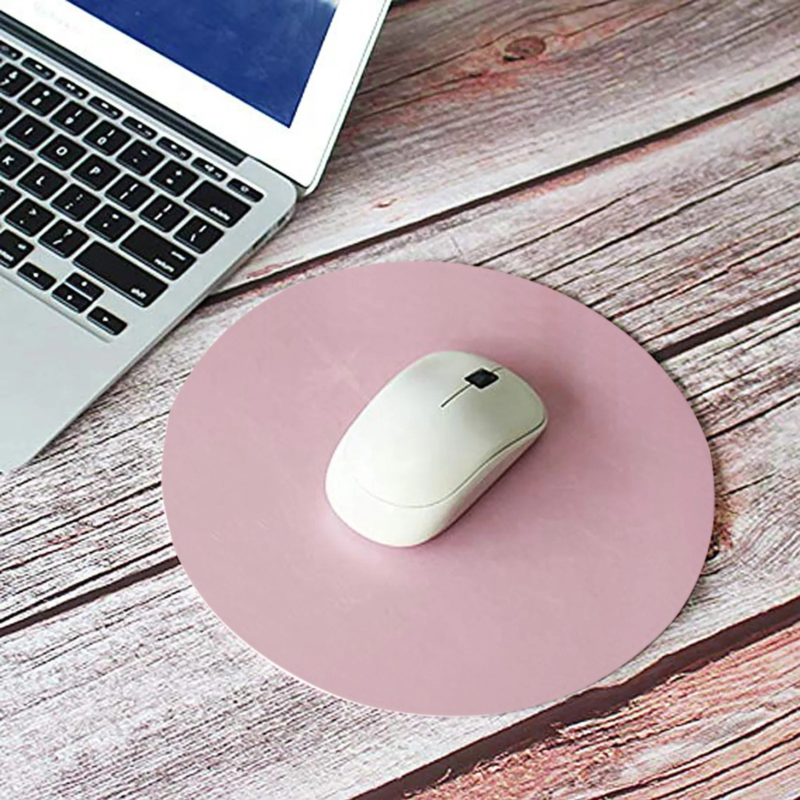 

Двухсторонний коврик для мыши, водостойкий, искусственная кожа, круглые формы, коврик для мыши, Настольный коврик, офисный игровой коврик дл...