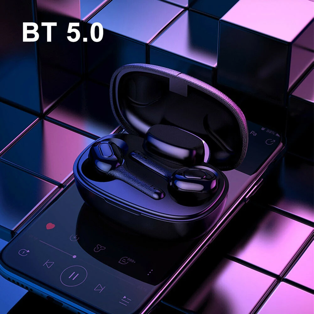 Игровая гарнитура TWS True Wireless Bluetooth 5 0 наушники с зарядным цифровым дисплеем