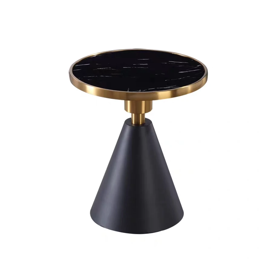 U-BEST Contemporary design Round Gold stainless steel Marble top Bistro table Coffee Pub for hotel Club Cafe | Мебель