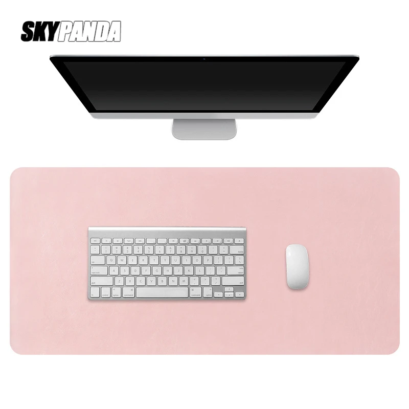

Large Size Microfiber Leather Mouse Pad 600x300mm 800x400mm Soft Leather Smooth Mousepad Waterproof Anti-slip Mouse Mat