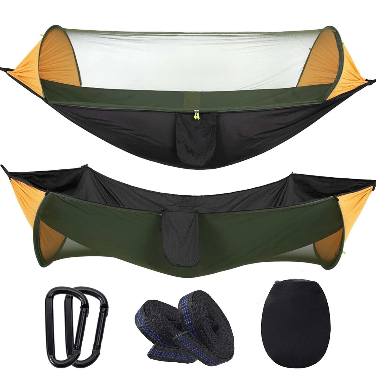 

Outdoor Lightweight Bugs Net Hammock High Strength Portable Waterproof Camping Hammock Sleeping Tent For Hiking Travel