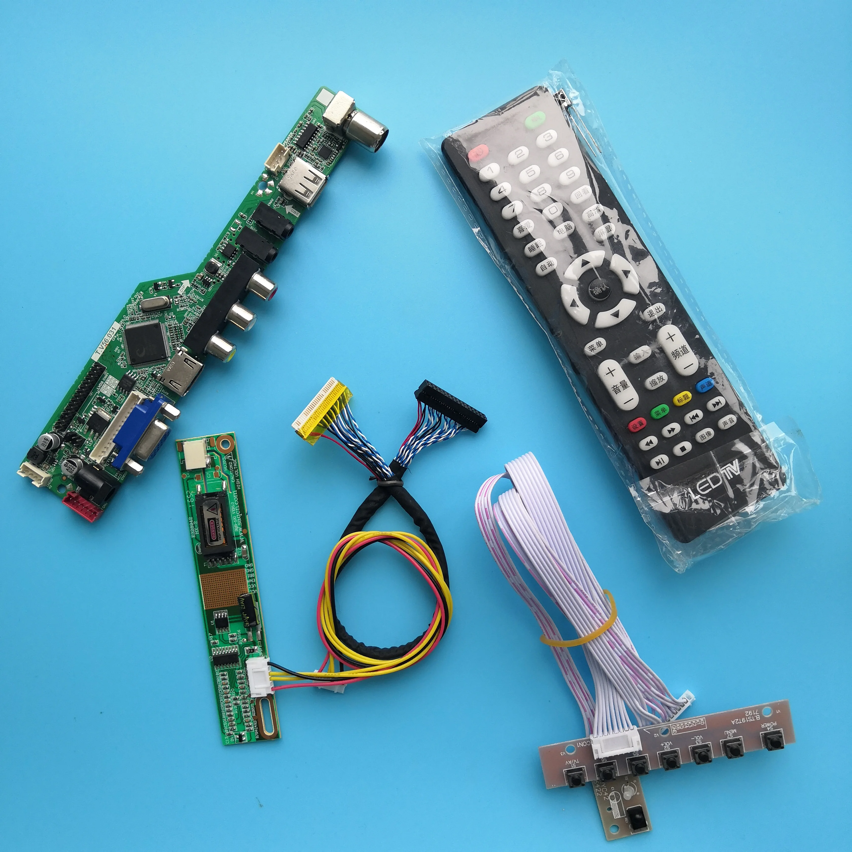 

for LP154WP1 TLA1 30pin 1 lamps 15.4" New VGA AV TV Driver Board USB Module Digital Signal Controller 1440X900