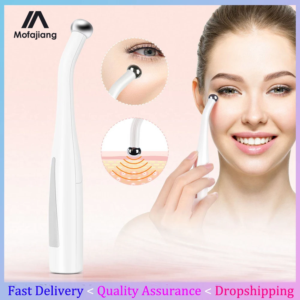 

Eye Care Massager Electric EMS Microcurrent Vibration Massage Anti Aging Reduce Wrinkles Dark Circle Beauty Device Dropshipping