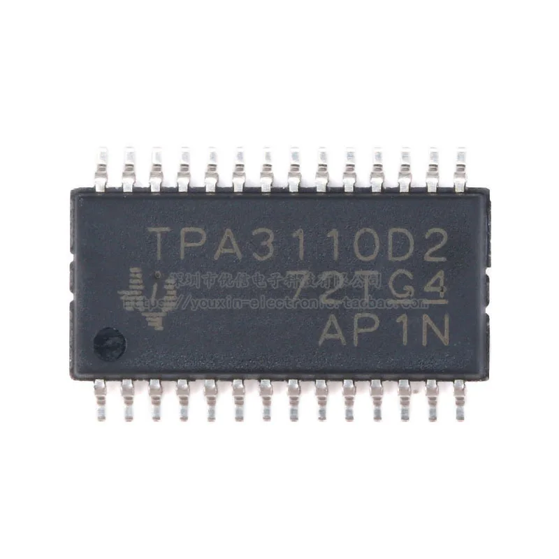 2pcs TPA3110D2PWPR TSSOP-28 Audio amplifier | Электроника