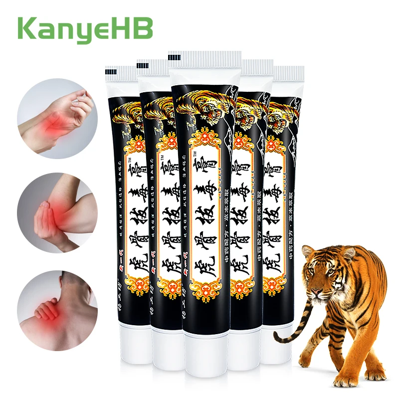 

5pcs Tiger Balm Analgesic Ointment Arthritis Knee Joint Back Pain Relief Cream Lumbar Orthopedic Chinese Herbal Medical Plaster