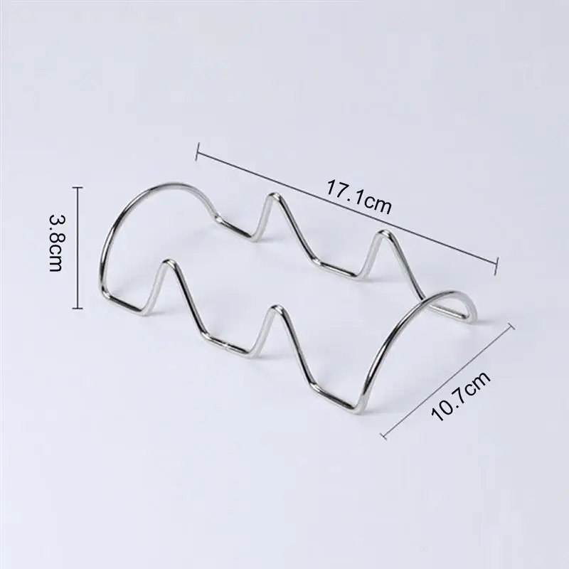 Удобный шикарный держатель Taco из нержавеющей стали подставка для подноса