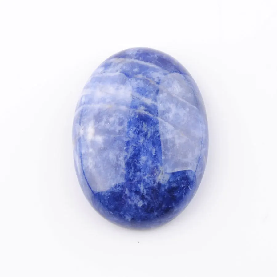 YOWOST 10 шт. натуральный драгоценный камень с голубыми венами Овальный без