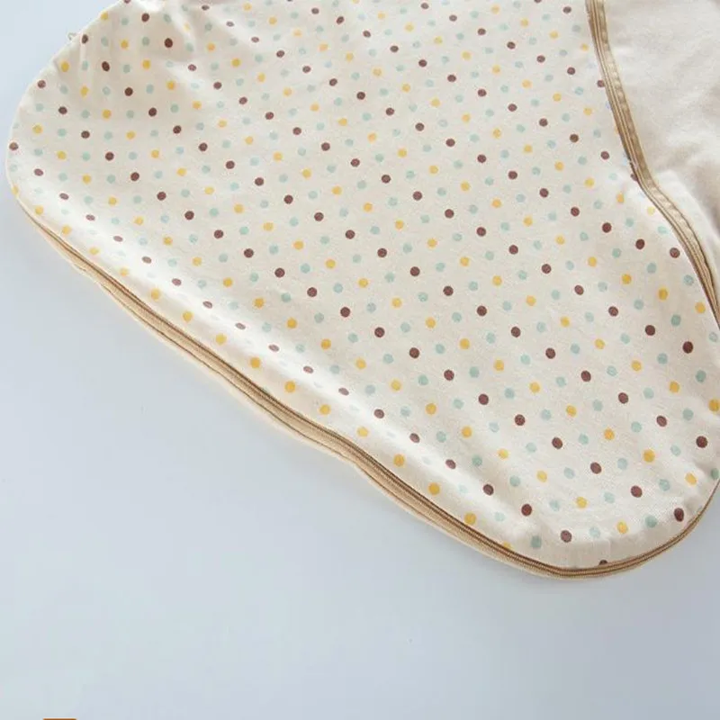 Спальный мешок с длинным рукавом для новорожденного хлопковый спальный