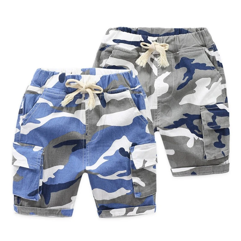 Модные летние детские хлопковые спортивные штаны для мальчиков пляжные брюки