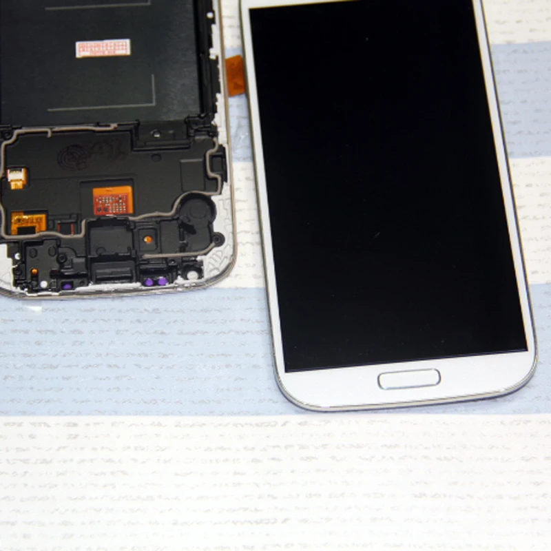 5 0 дюймов для SAMSUNG Galaxy S4 ЖК-дисплей с рамкой GT-i9505 i9500 i337 сенсорный экран дигитайзер