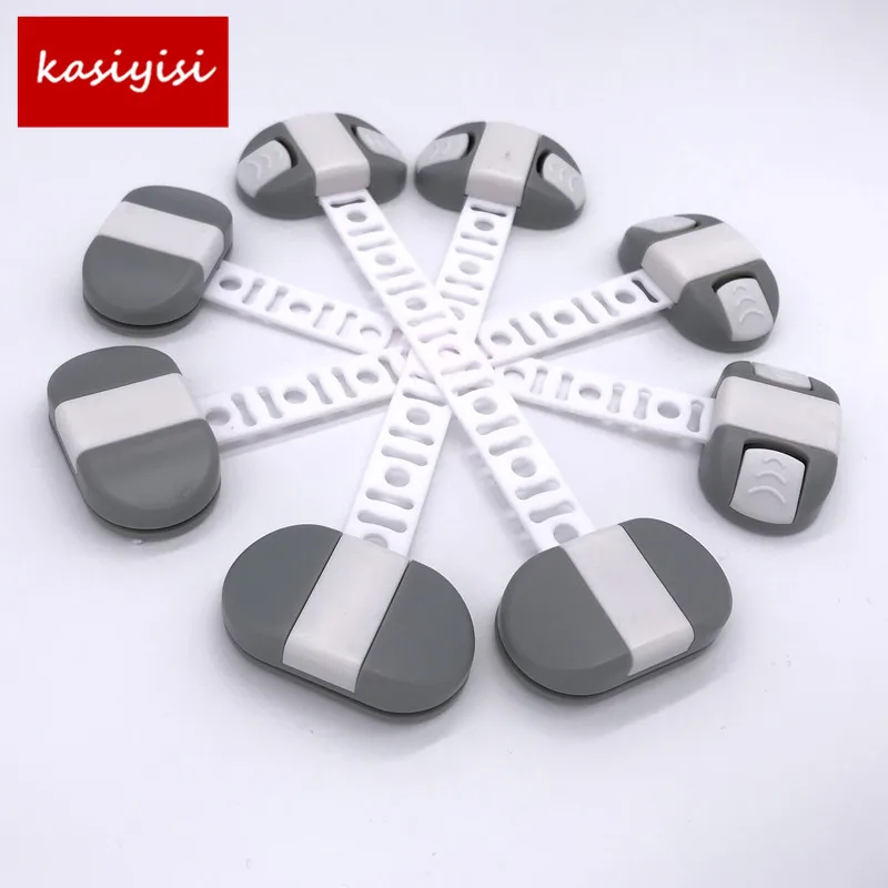 50 шт./лот шкаф замок двери Ящики Шкаф для малышей Детская безопасность пластик ABS