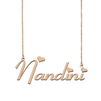 nandini name necklace custom name necklace for women girls best friends birthday wedding christmas mother days gift
