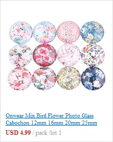 Onwear mix mamie papa tonton soeur freur фото круглый стеклянный кабошон 20 мм 25 мм 30 мм diy плоская задняя часть ручной работы ювелирных изделий