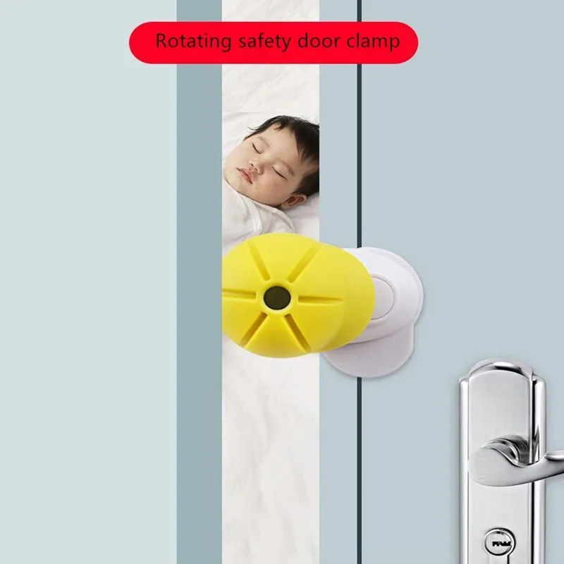 

Silicone stopper door Holder securite enfant Baby safety Lock deurstopper Guard bumper Children Finger Protecter Random Color