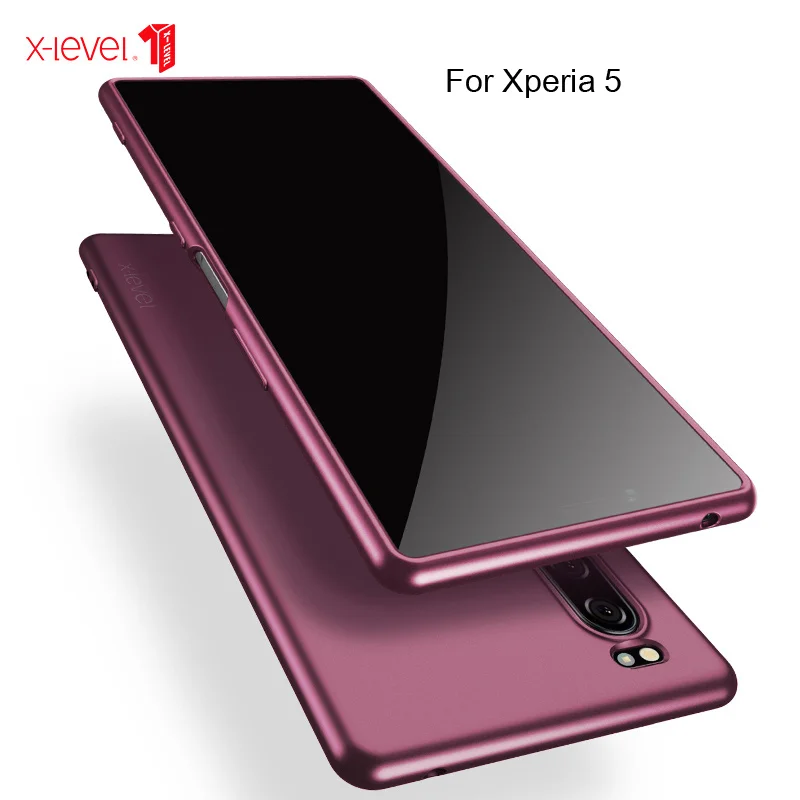 X-Level Мягкий силиконовый чехол для sony Xperia 1 5 X Level Ультратонкий матовый ТПУ защитный чехол для Xperia 8