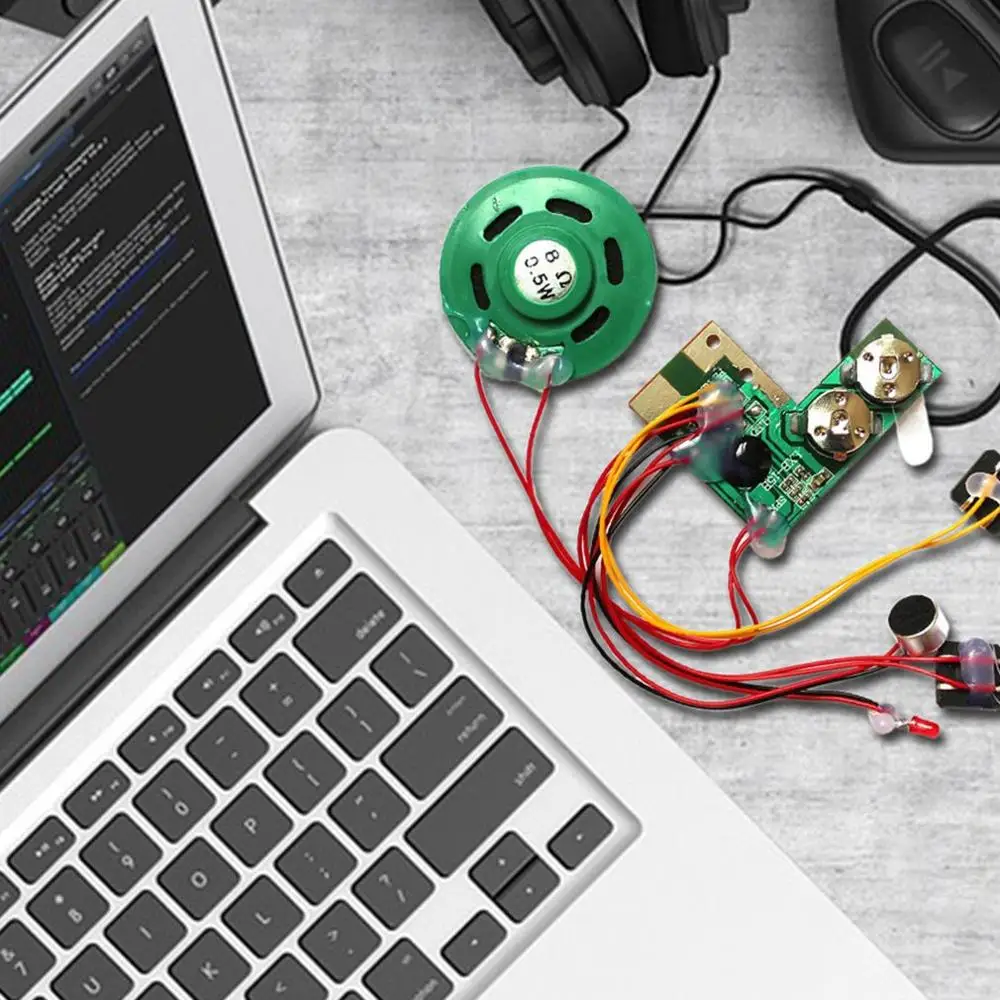 Малыш взрослый Звук Записываемый голосовой модуль с микрофоном динамика и buttonFor