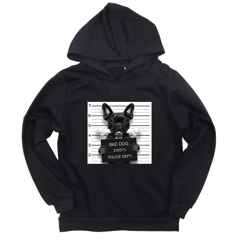 Детский осенний свитер с принтом «Bad Dog Bad Cat» Толстовки для маленьких детей милая повседневная детская одежда для мальчиков и девочек свитшоты для малышей - Цвет: Hoodies 17