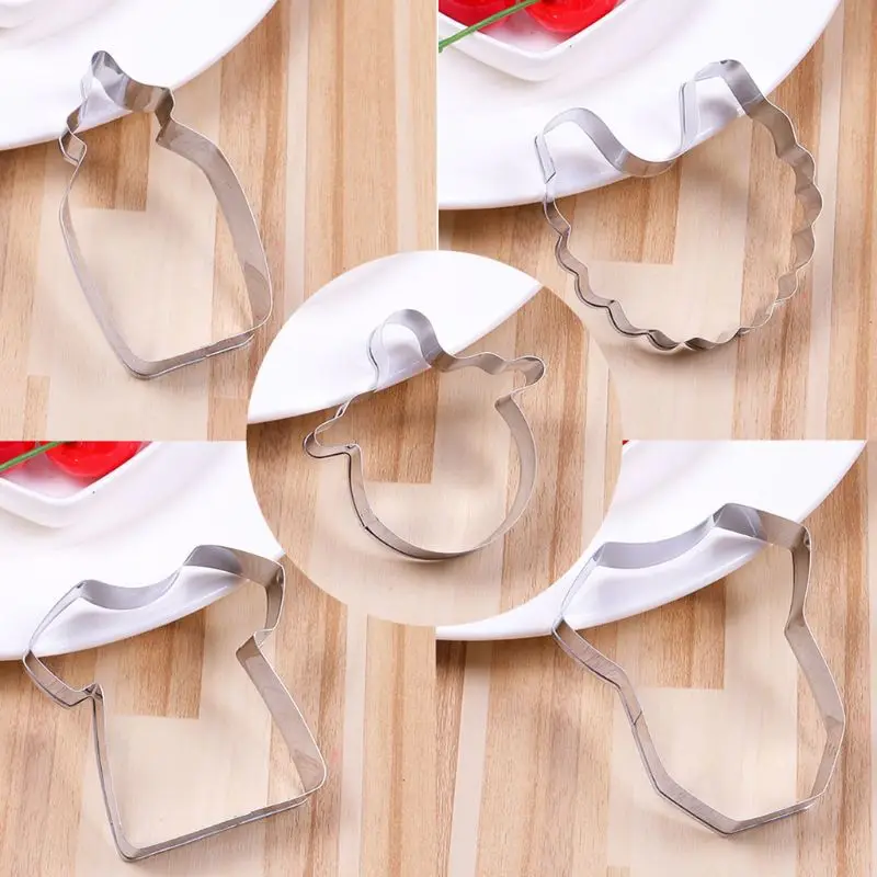 5 шт. формочки для печенья из нержавеющей стали | Дом и сад