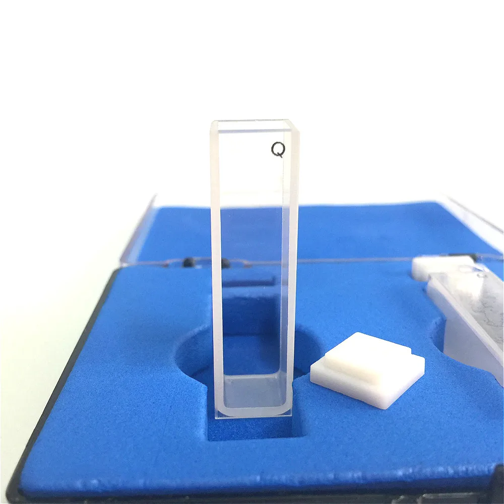 Кварцевая кювета светильник путь 10 мм кварцевые поглощения сотовый 3 5 мл