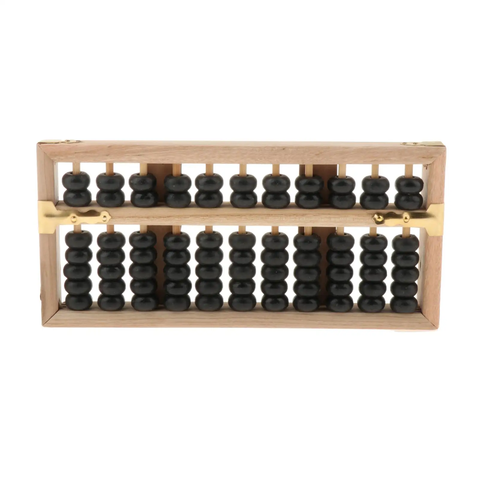 

Vintage-Style 11 Rods Wooden Abacus Soroban Chinese Japanese Calculator Counting Tool 8.3"