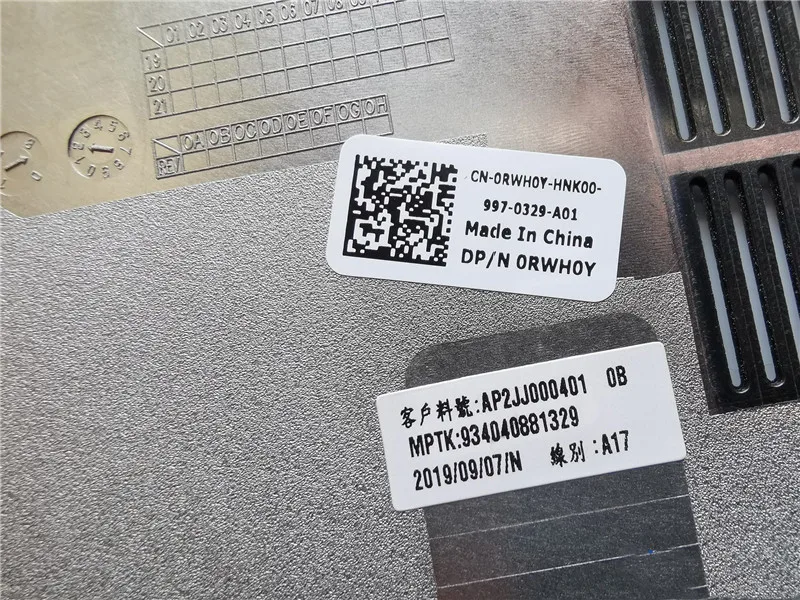 

Brand new original laptop shell for Dell Latitude 5401 E5401 D case bottom cover large back cover 0RWH0Y