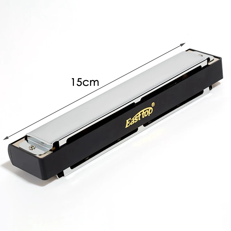 

EASTTOP 10-Hole MINI Chord Harmonica Key of Harmonica MN20 Key C Musical Instruments