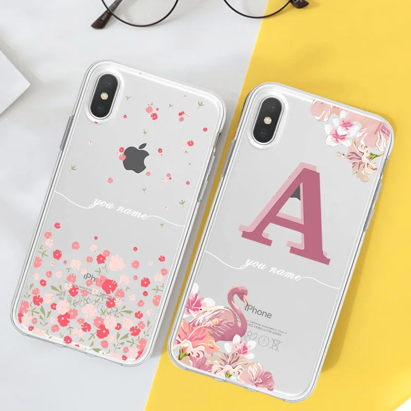 Прозрачный чехол для iPhone X XR XS Max 7 8 6 6s Plus с надписью сделай сам мягкая прозрачная
