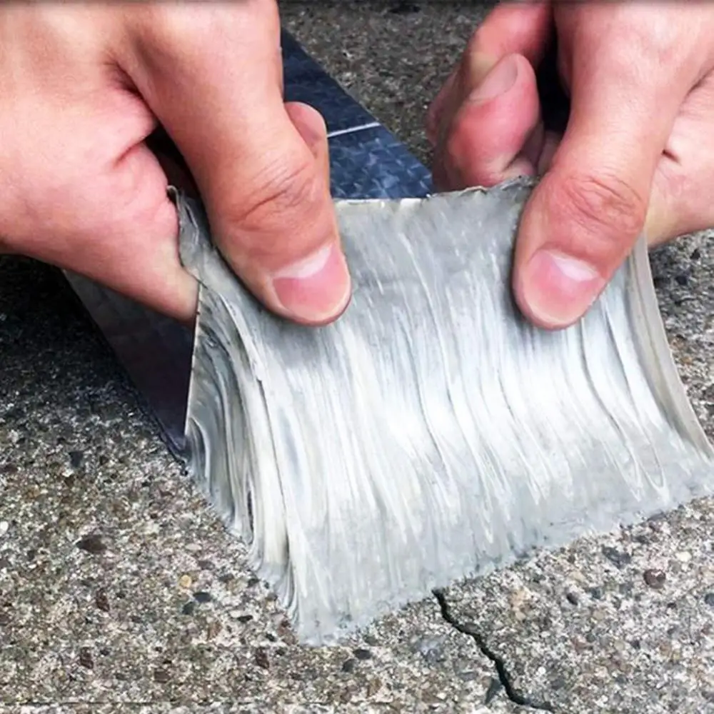 Алюминиевая фольга 25 м Бутилкаучуковая лента самоклеящаяся водонепроницаемая