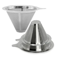 coffee appliance 304 stainless steel coffee filter screen drip hand brewed coffee filter coffee accessories reusable household