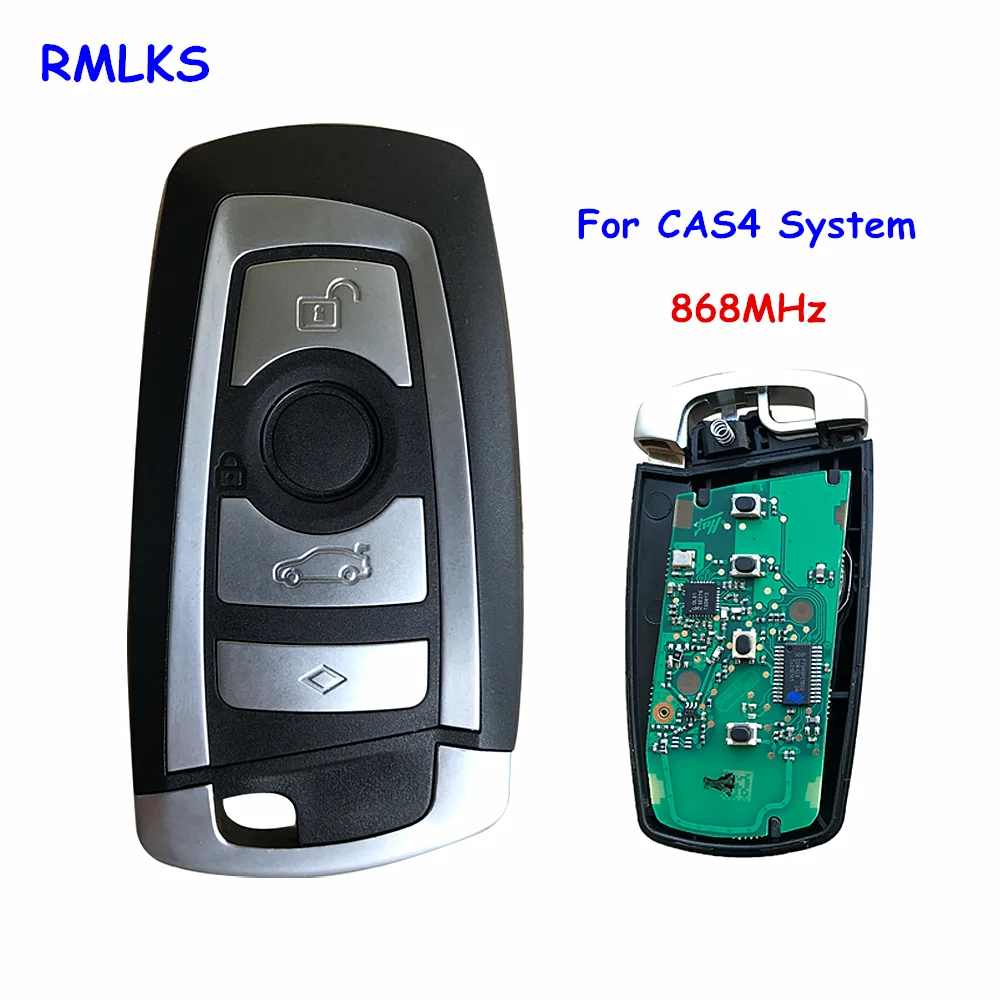 New Style 4 Buttons Floding Remote Key CAS2 for BMW 1 3 5 6 Series X5 With PCF7946 Chip 315MHZ/433MHZ/868MHZ/315LPMHZ | Автомобили и