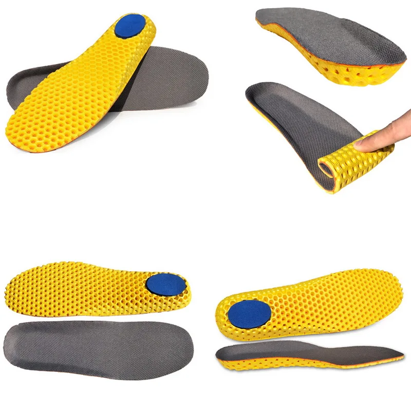 2020 Мужская и женская сетчатая легкая стелька EVA 1 пара Спортивная дышащая
