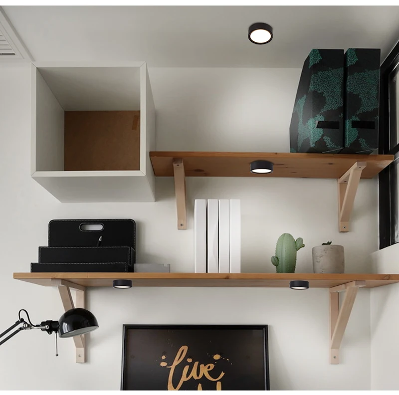 

Surface Mounted 12W LED downlight 7W 9w Ceiling Lamps Ultra Thin Driverless cob led spot lights 220V Ceiling Fixtures Lighting