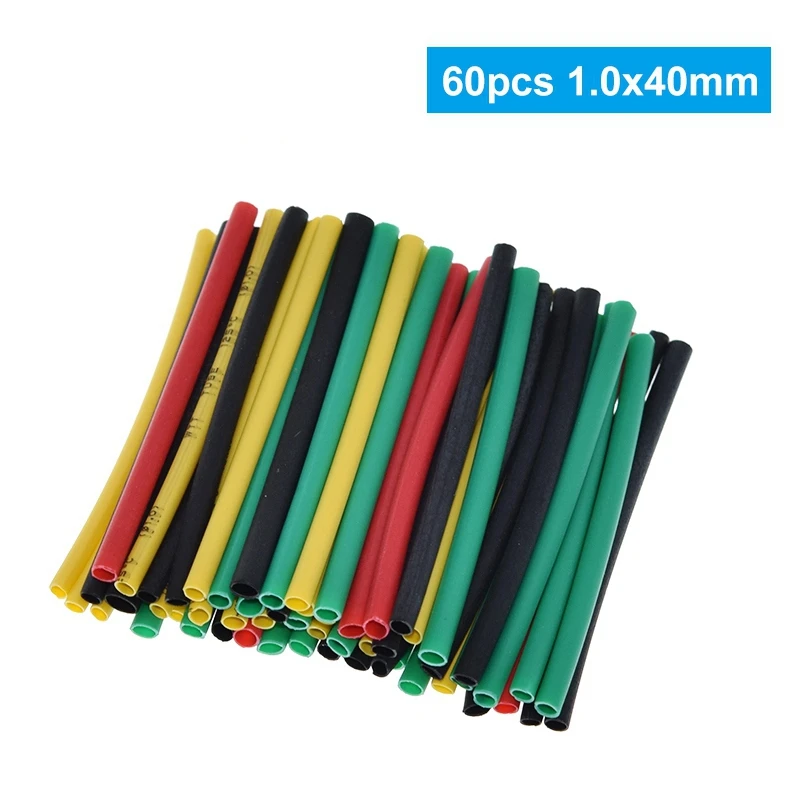 Комплект разнообразных термоусадочных трубок полиолефиновые трубки с