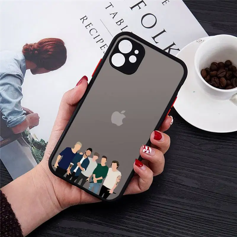 

One Direction Louis Tomlinson Phone Case matte transparent For black iPhone 7 8 x xs xr 11 12 pro plus max mini Clear Funda