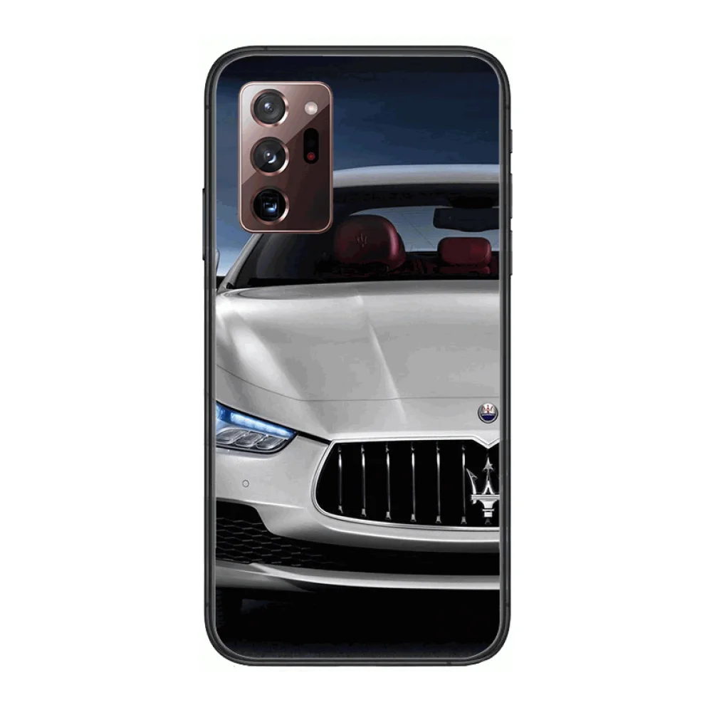 

Men's luxury car Phone Case cover hull For SamSung note20 10 9 8 4 pro plus black prime soft bumper Transparent