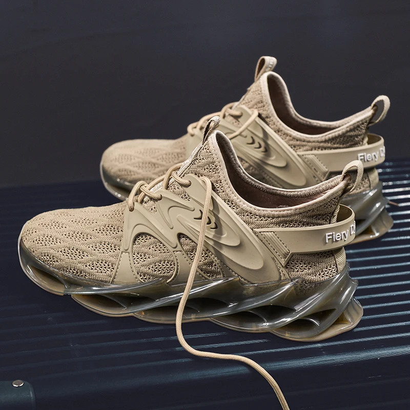 

2021 New Outdoor Men Free Running For Men Jogging Walking Sports Shoes High-quality Lace-up Athietic Breathable Blade Sneakers