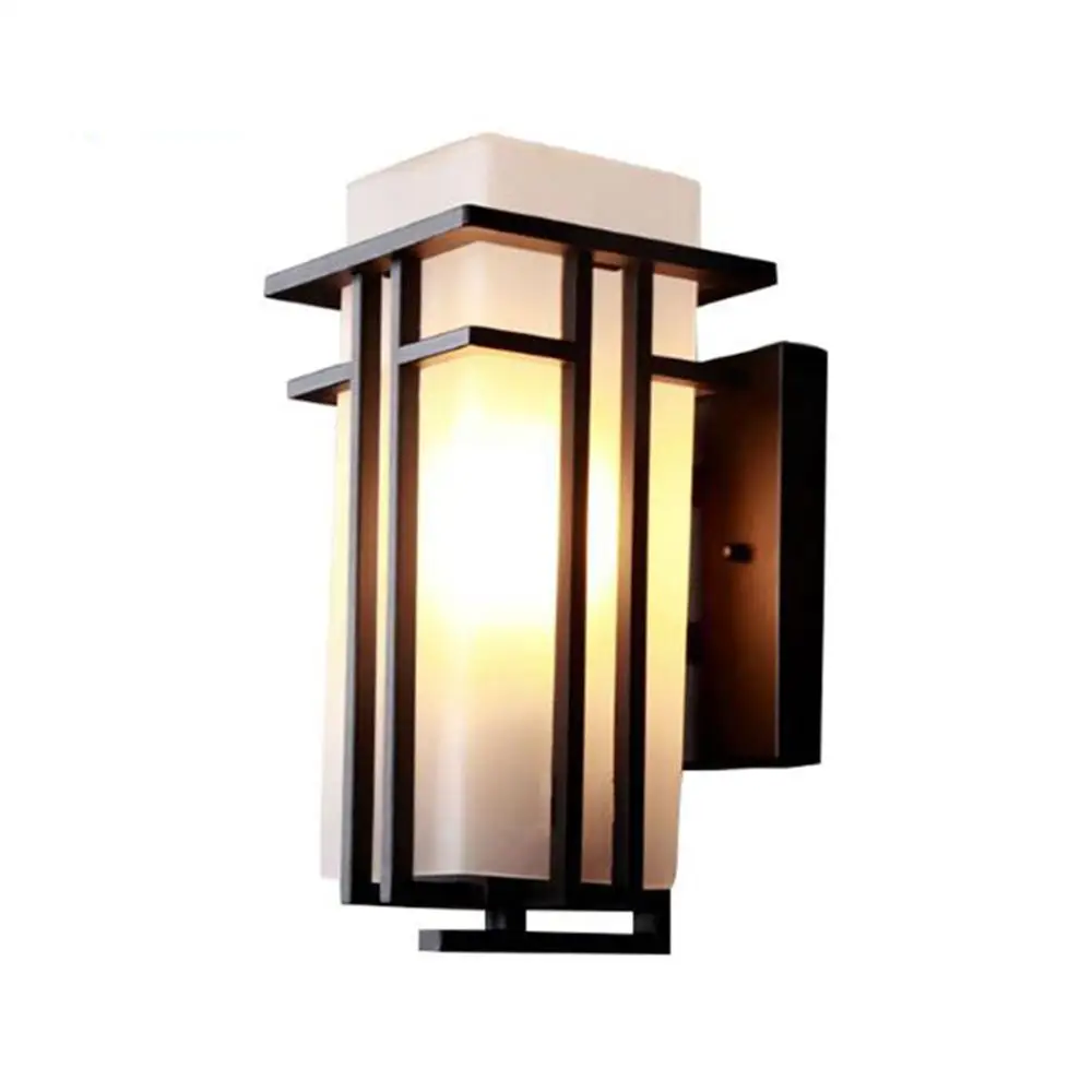 Outdoor Wall Mounted Light,Waterproof Security E27 Wall Lantern Exterior Light Fixture for Entryways Yards Garage Front Porch