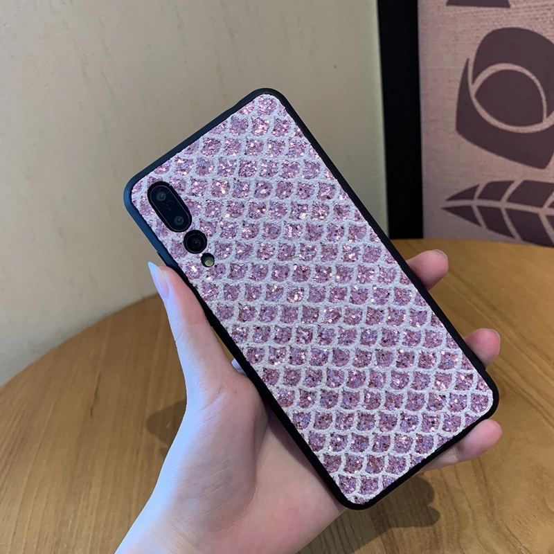 Блестками и пайетками для маленьких девочек со стразами мягкий чехол задней