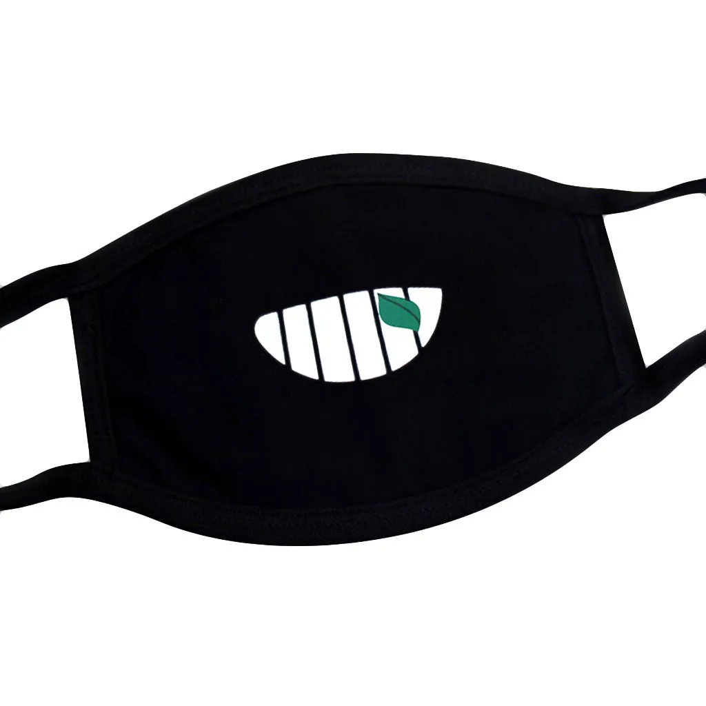 Унисекс печати прекрасный Анти-пыль многоразовые хлопковые маски для лица рот