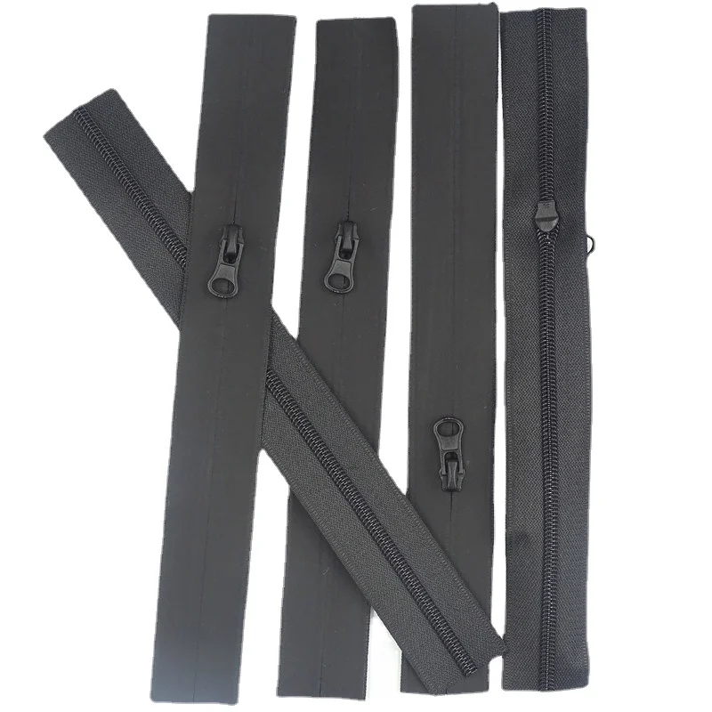 

10/20 Pcs Pocket Zipper 3# Black Waterproof Zipper Sewing Kit Clothes Accessories