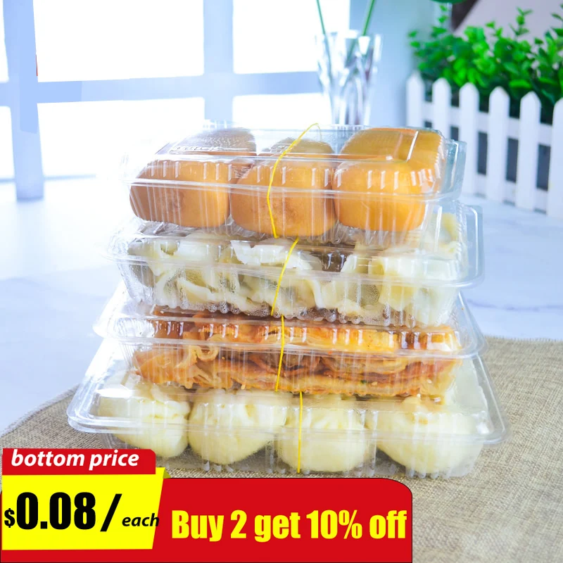 

Disposable Transparent Takeaway Containers Suitable for Packaging picnic food display (400ml).
