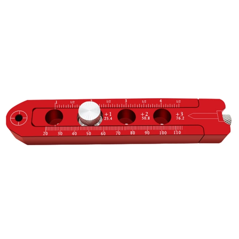 

2021 New Woodworking Scribing Gauge Center Finder Ruler Scribing Circle Ruler Woodworking Compass Comaptible w/ Woodturners Bowl