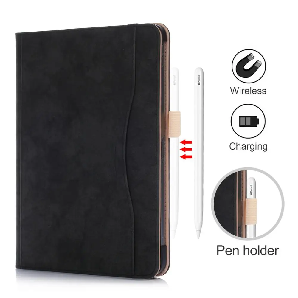 Для ipad pro 11 чехол для авто сна/пробуждения Флип PU кожаный смарт-подставка