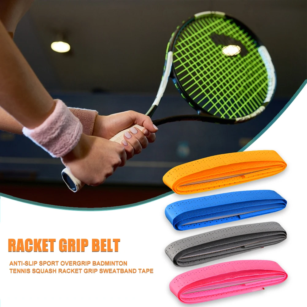 

Breathable Sport Grip Tape Badminton Grips Sweatband Anti-Slip Tennis Overgrips for Outdoor Exercise Sport Decoration