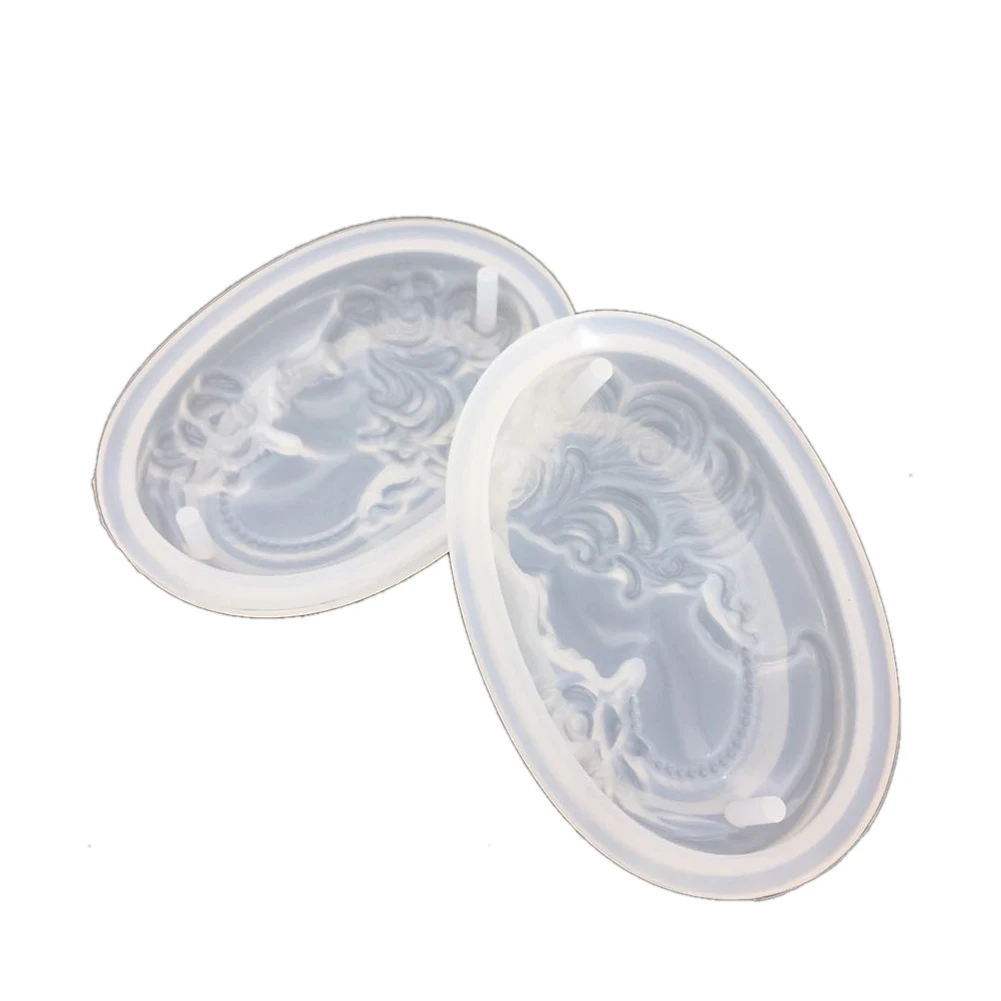 

Прозрачная эпоксидная силиконовая форма «сделай сам», элегантная женская форма, инструмент для ароматерапии, гипса, подвески с пеной