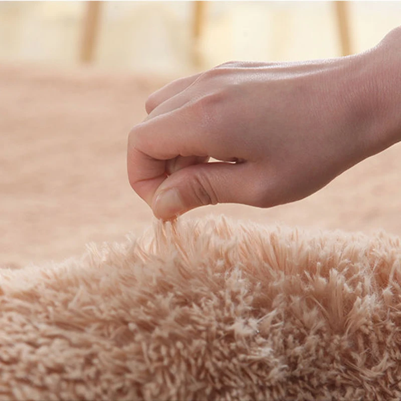 Пушистые ковры для гостиной домашний декор коврики ворсинки Плюшевые альфомбра